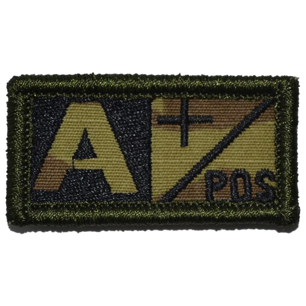 Blood Type A POS - 1x2 Patch