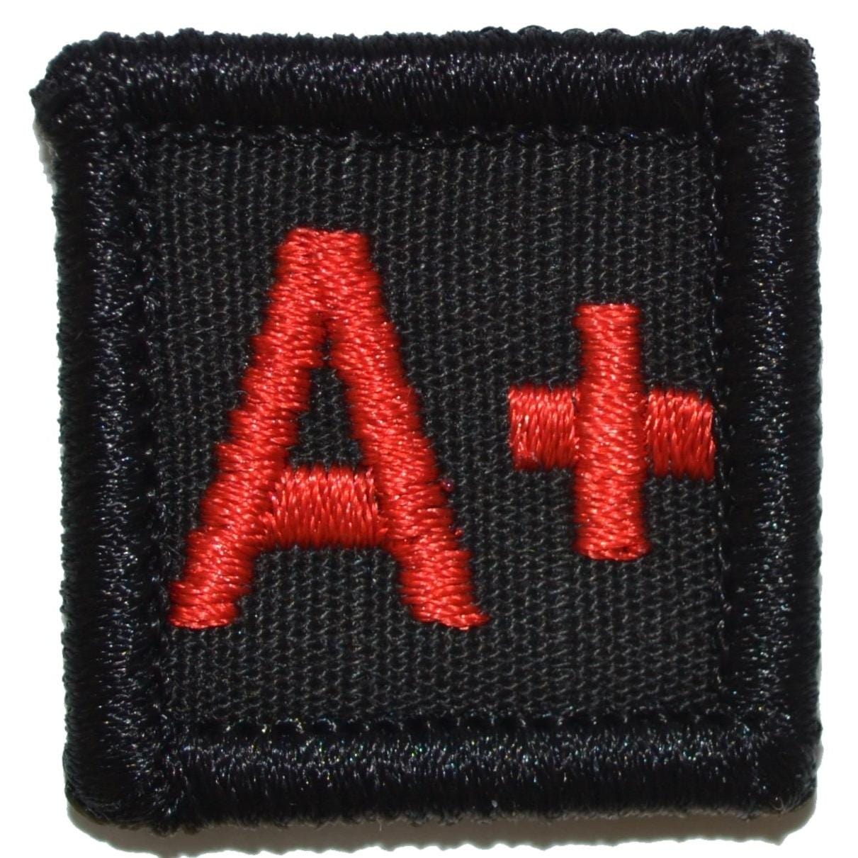 1x1 Blood Type Military / Patch (All Blood Types)