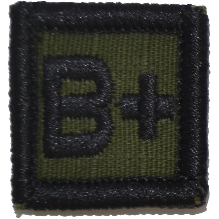 1x1 Blood Type Military / Patch (All Blood Types)