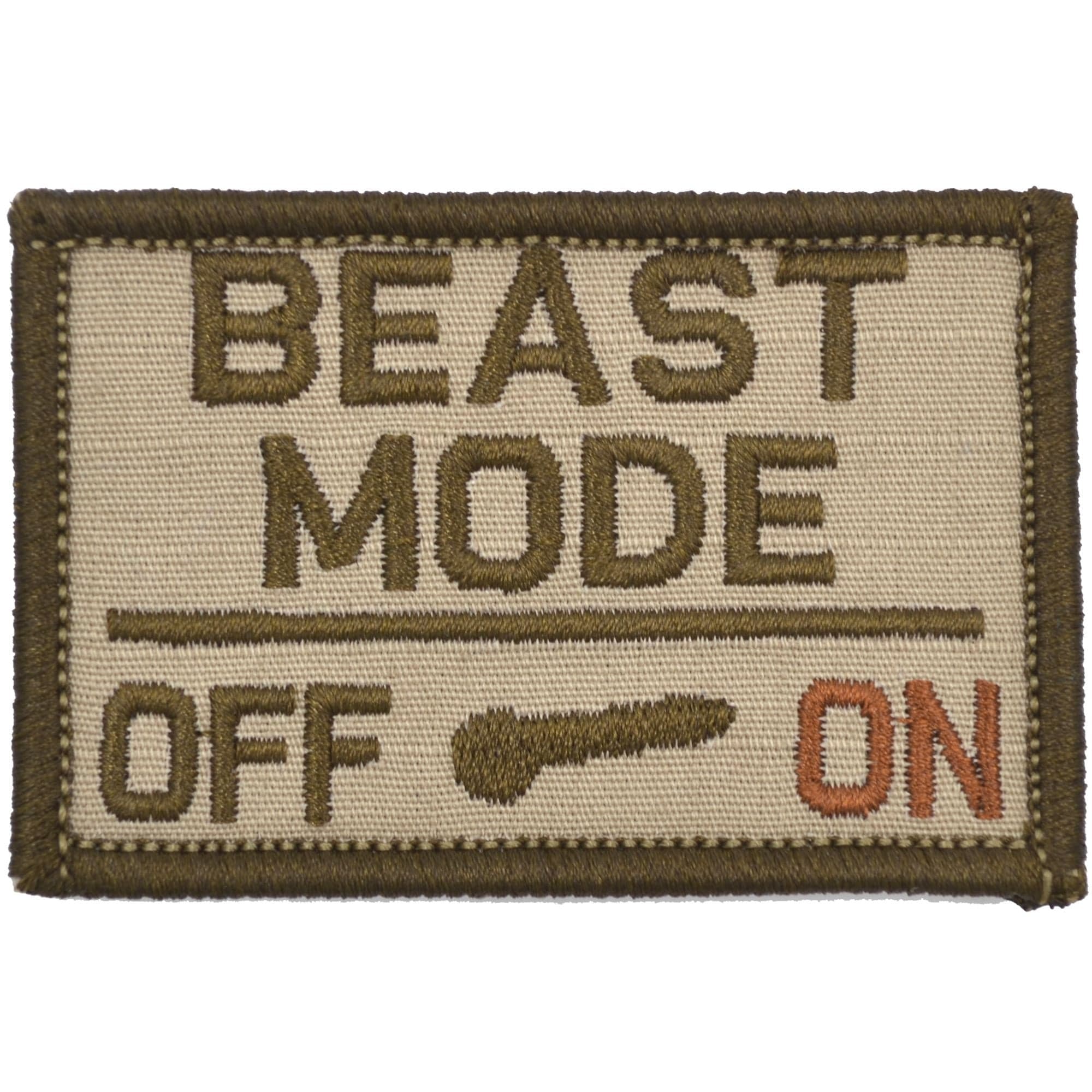 BEAST MODE Activated - 2x3 Patch