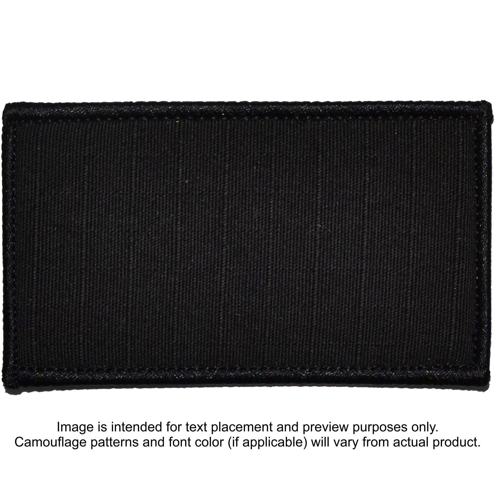 Custom Plate Carrier Text Patch - 3x5