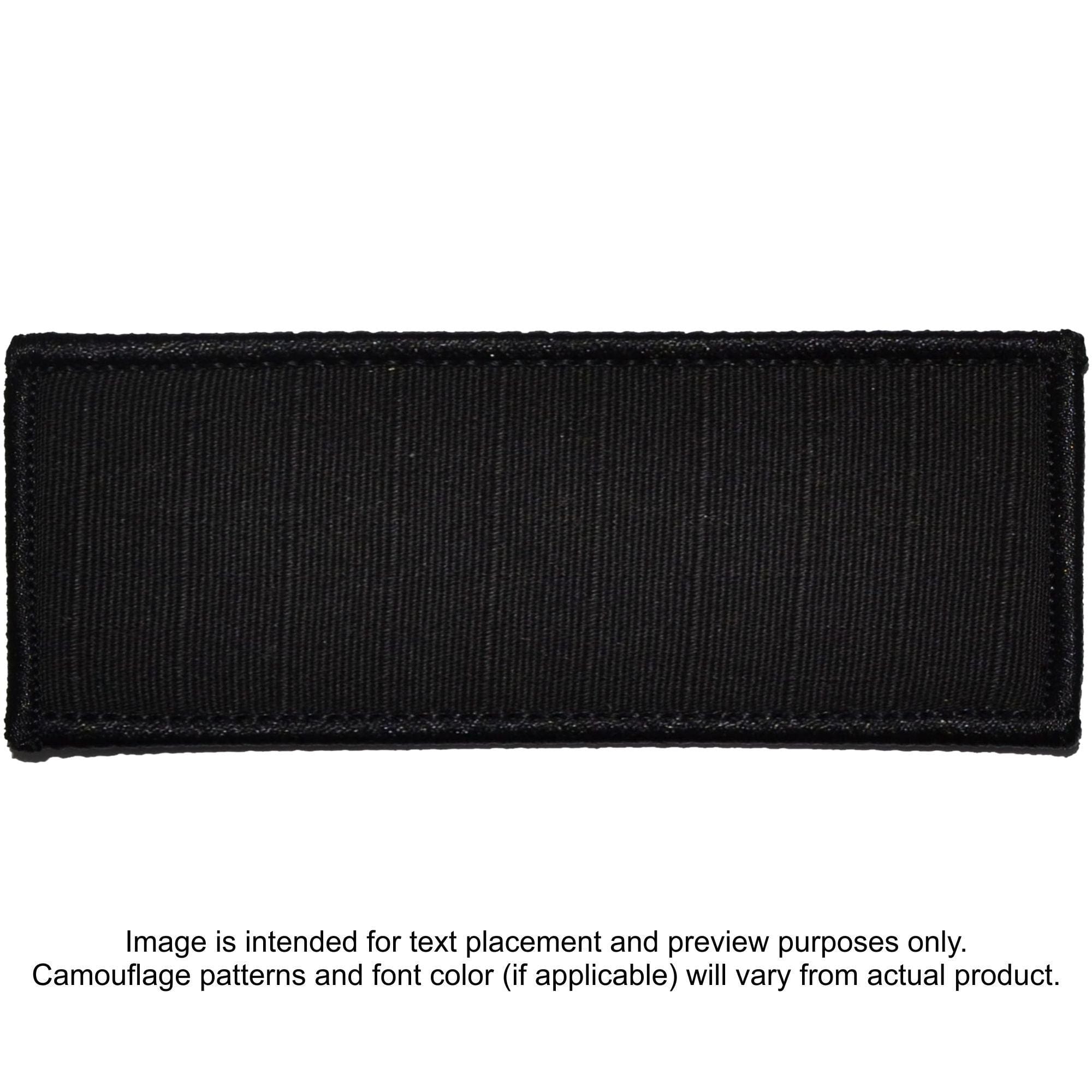 Custom Plate Carrier Text Patch - 4x10