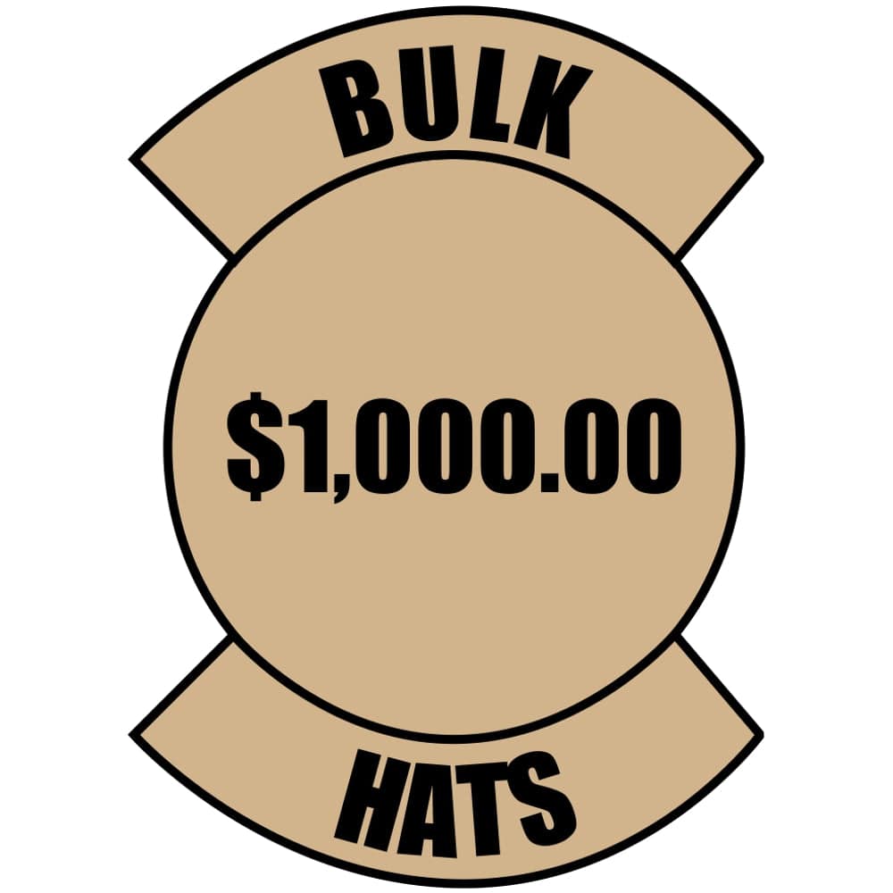 $1000 New Dealer Starter Option - Hats and Patches