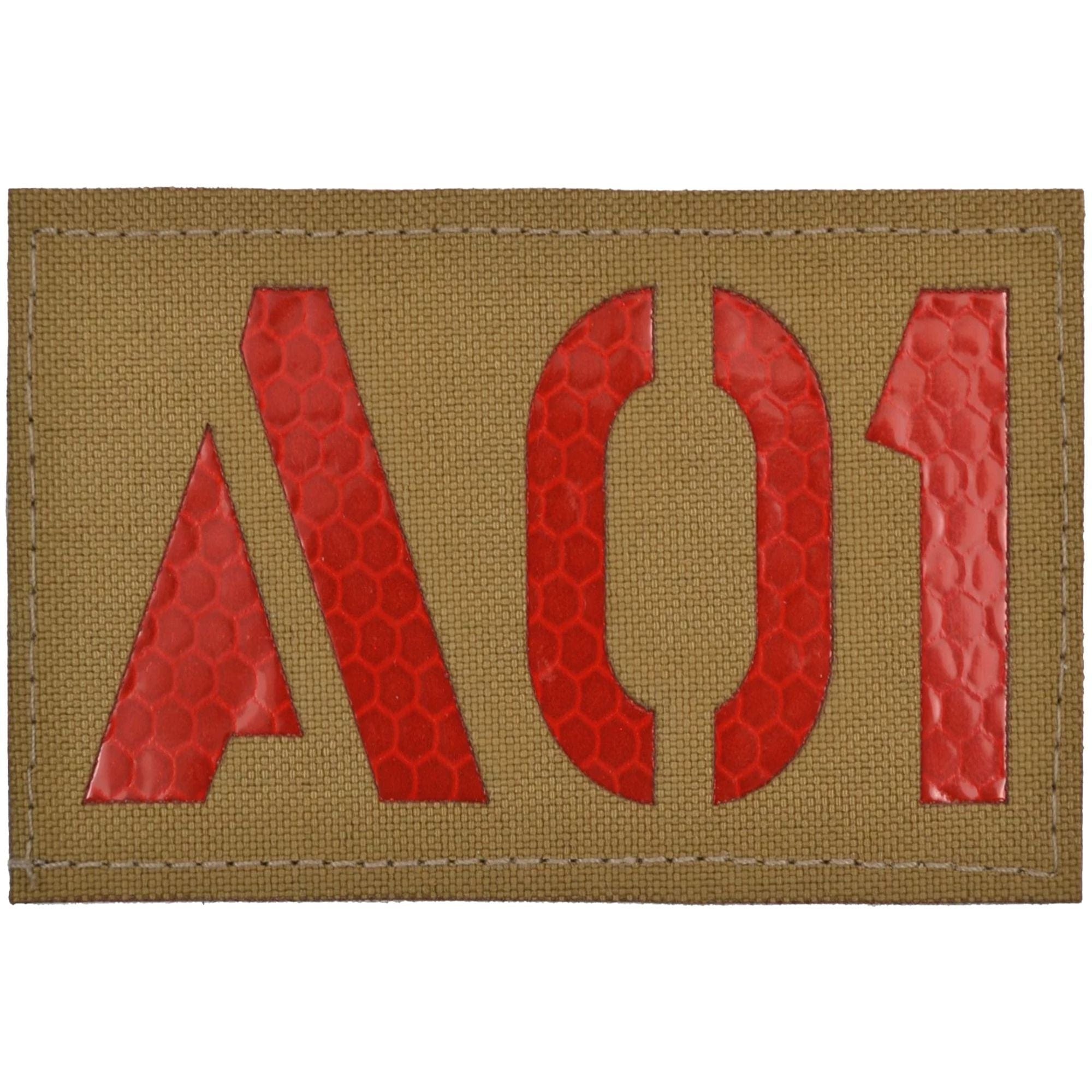 Custom Laser Cut Call Sign - 2x3 CORDURA® Patch