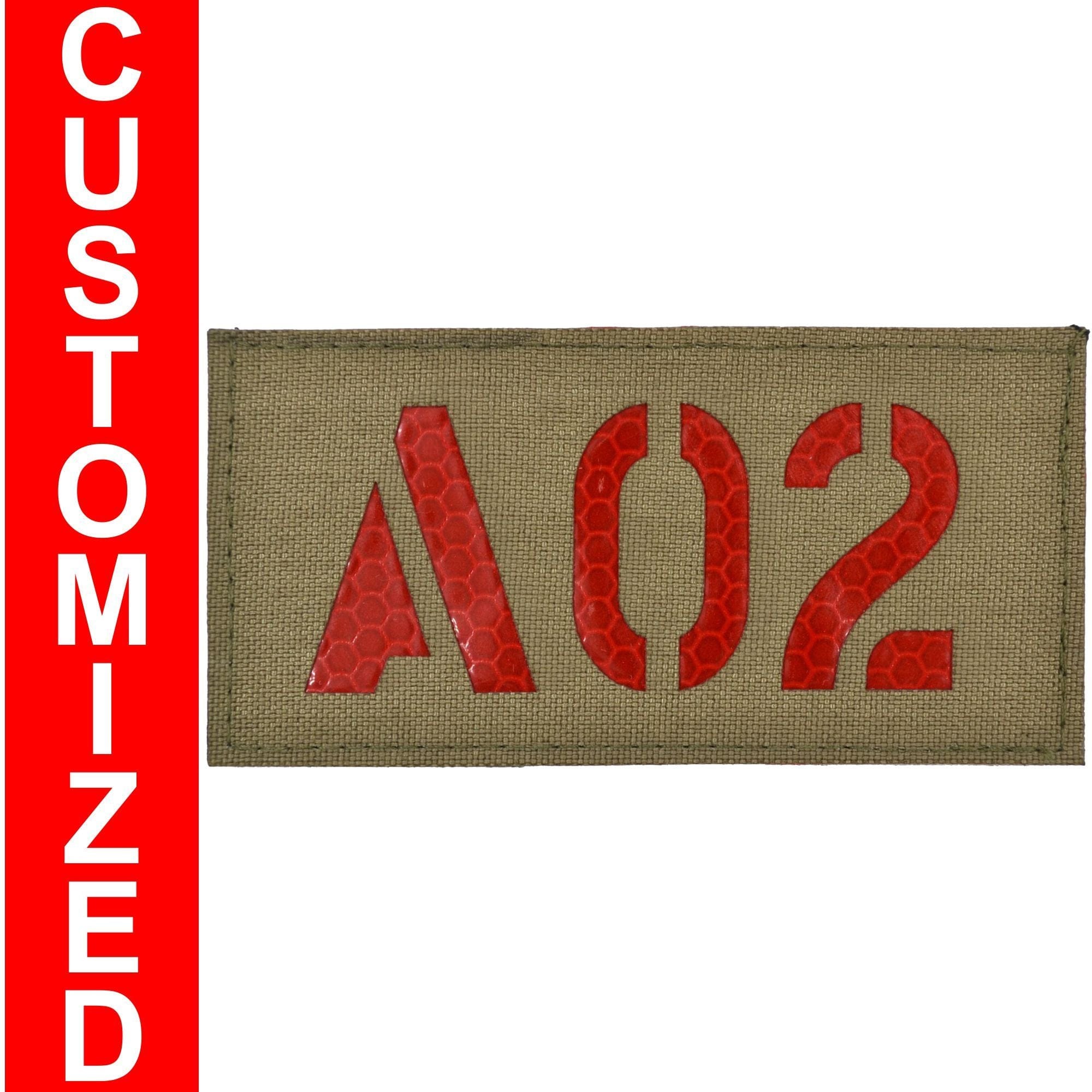 Custom Laser Cut Call Sign - 2x4 CORDURA® Patch