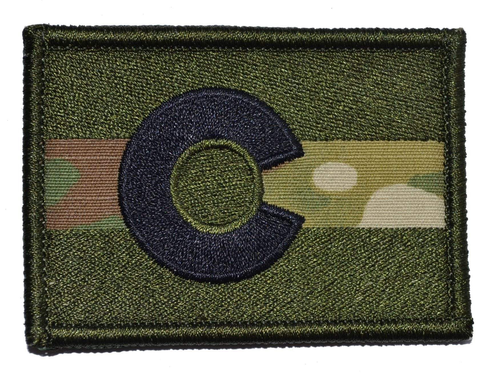 Tactical Gear Junkie Patches MultiCam Colorado State Flag - 2x3 Patch