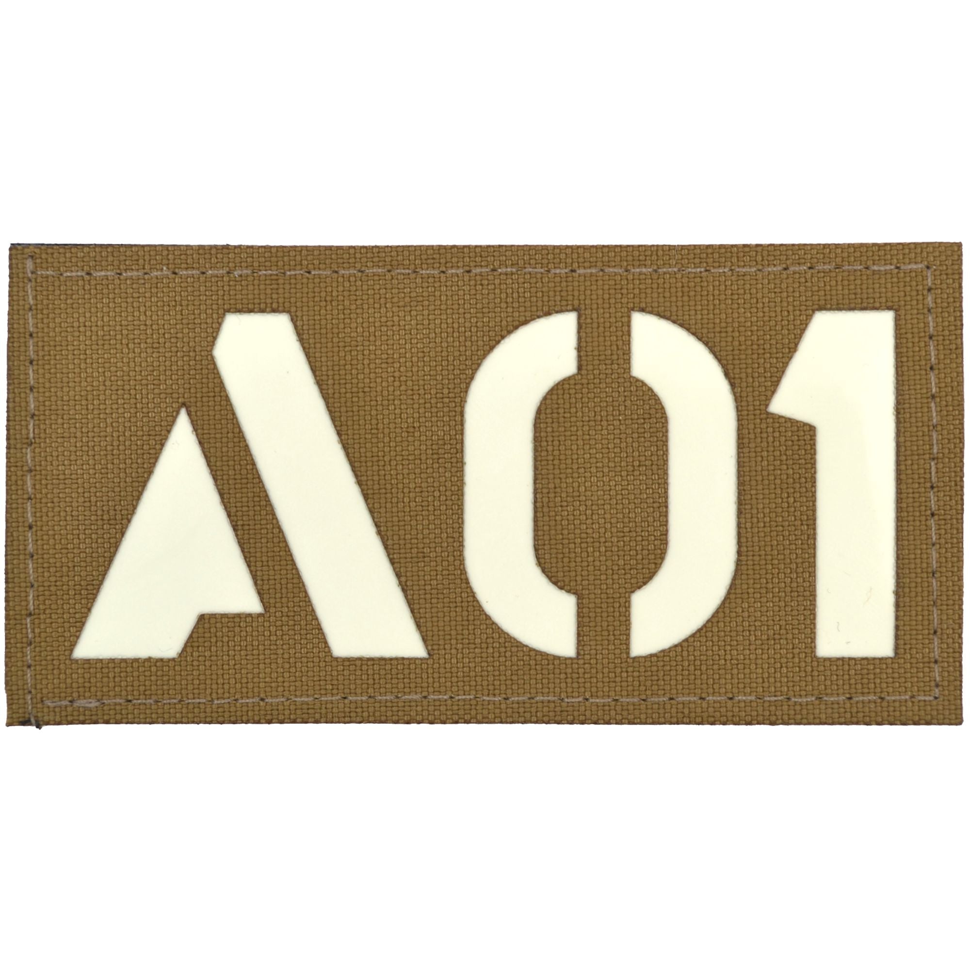 Custom Laser Cut Call Sign - 2x4 CORDURA® Patch