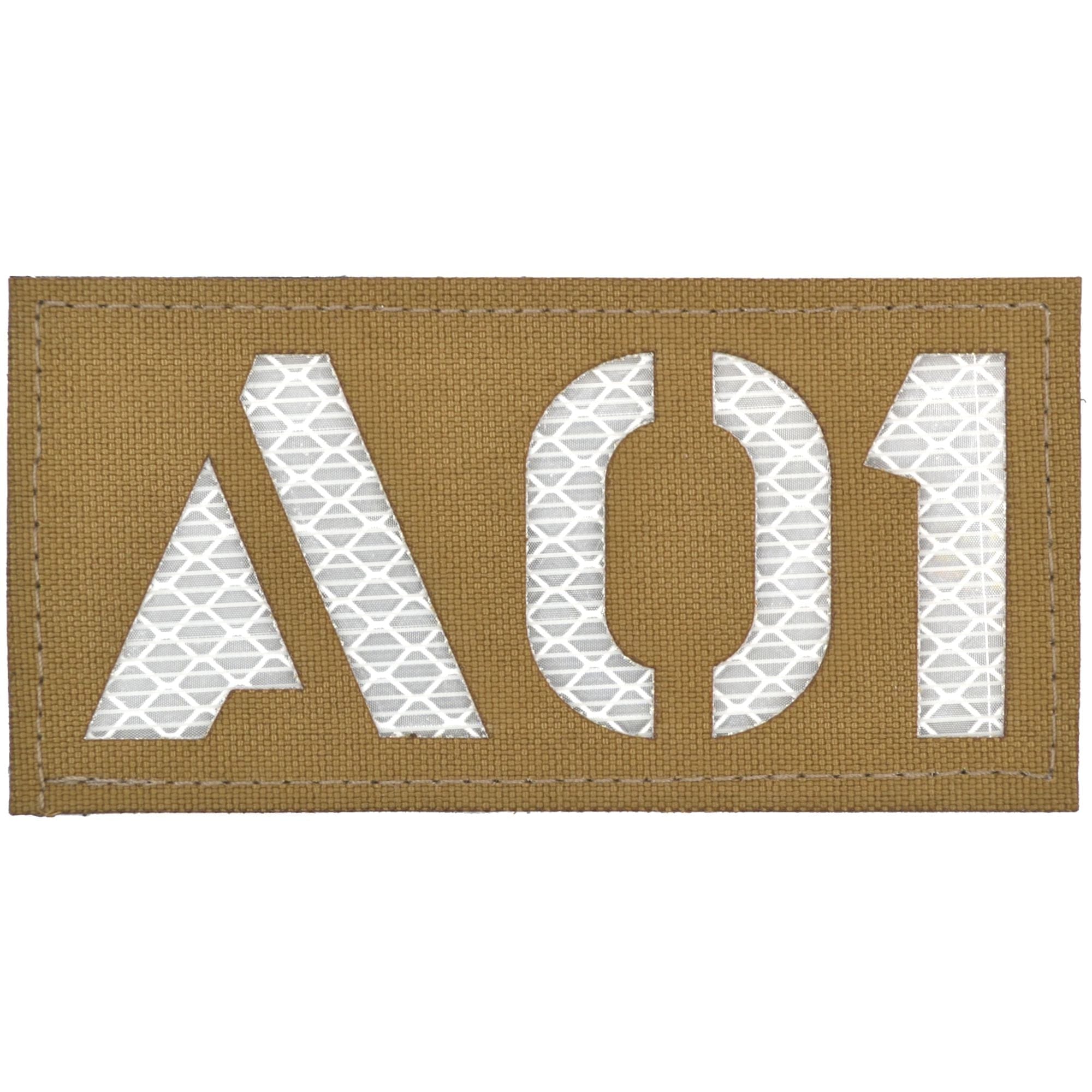 Custom Laser Cut Call Sign - 2x4 CORDURA® Patch