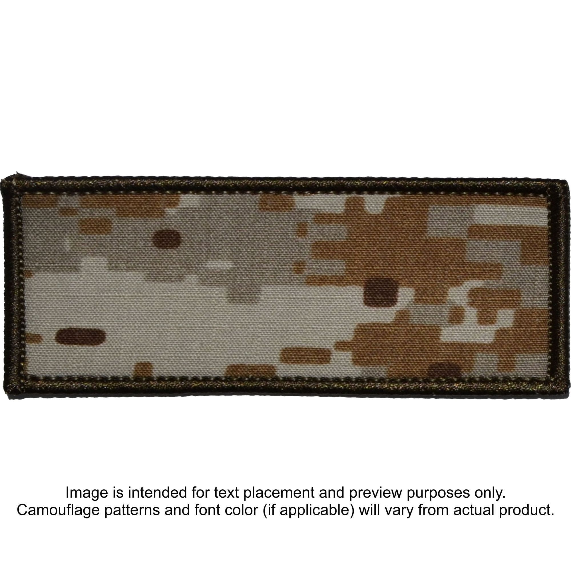 Custom Plate Carrier Text Patch - 4x10