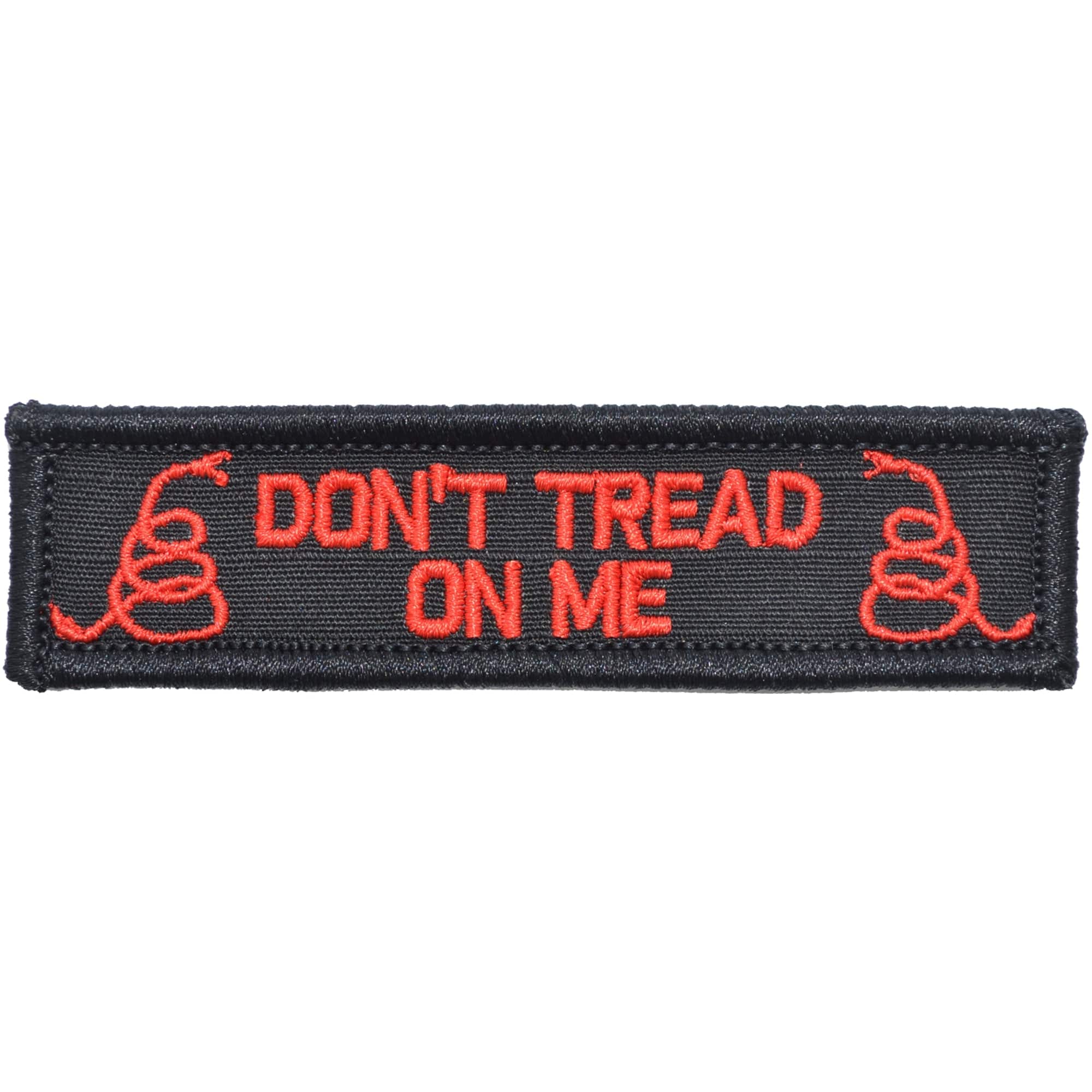 Don't Tread on Me Gadsden Snake - 1x3.75 Patch