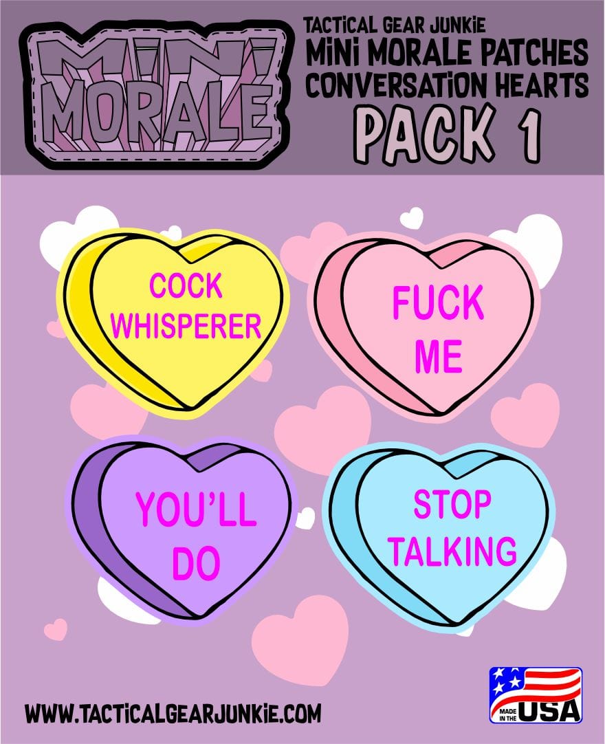 Mini Morale - Conversation Hearts Patch Pack 1