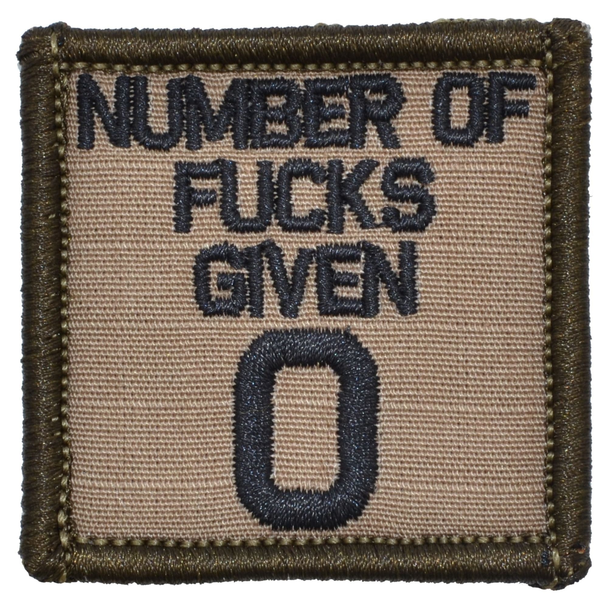 Number of Fucks Given 0 - 2x2 Patch