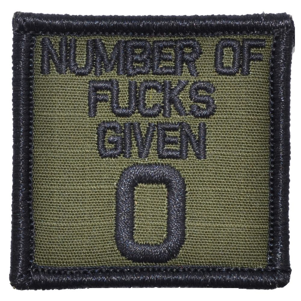 Number of Fucks Given 0 - 2x2 Patch