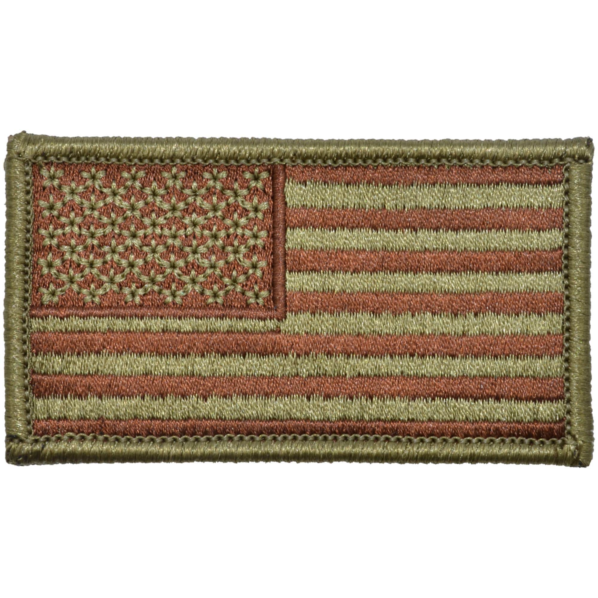 Tactical Gear Junkie Insignia Forward USA Flag Fully Embroidered Patch - USAF OCP/Scorpion