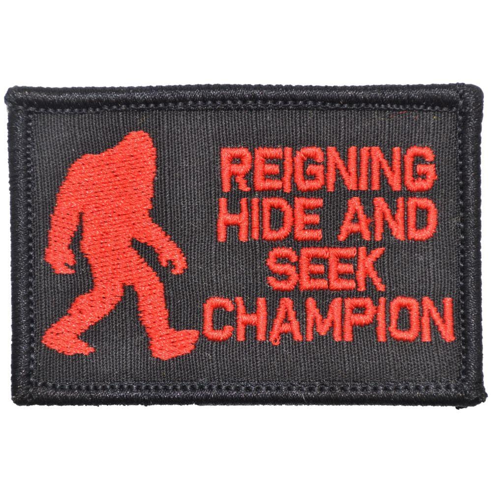 Reigning Hide and Seek Champion Bigfoot - 2x3 Patch