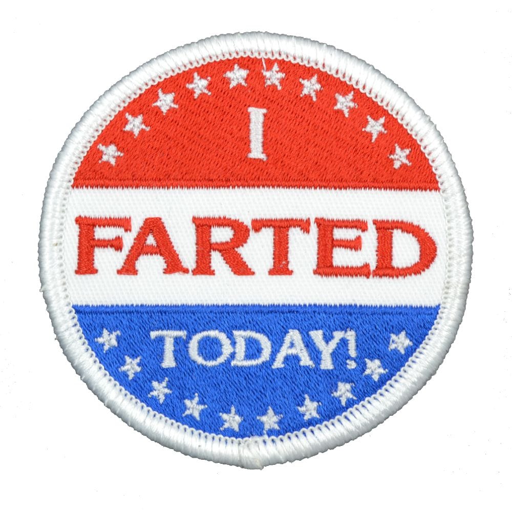 I Farted Today - Round Patch