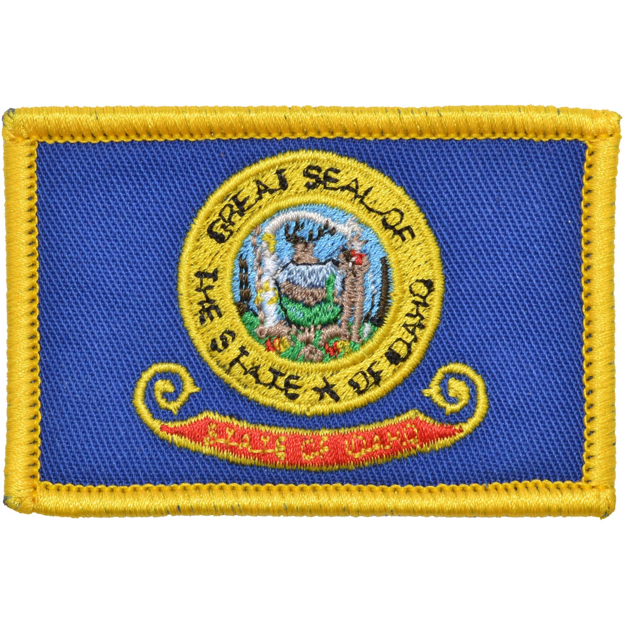Tactical Gear Junkie Patches Full Color Idaho State Flag - 2x3 Patch