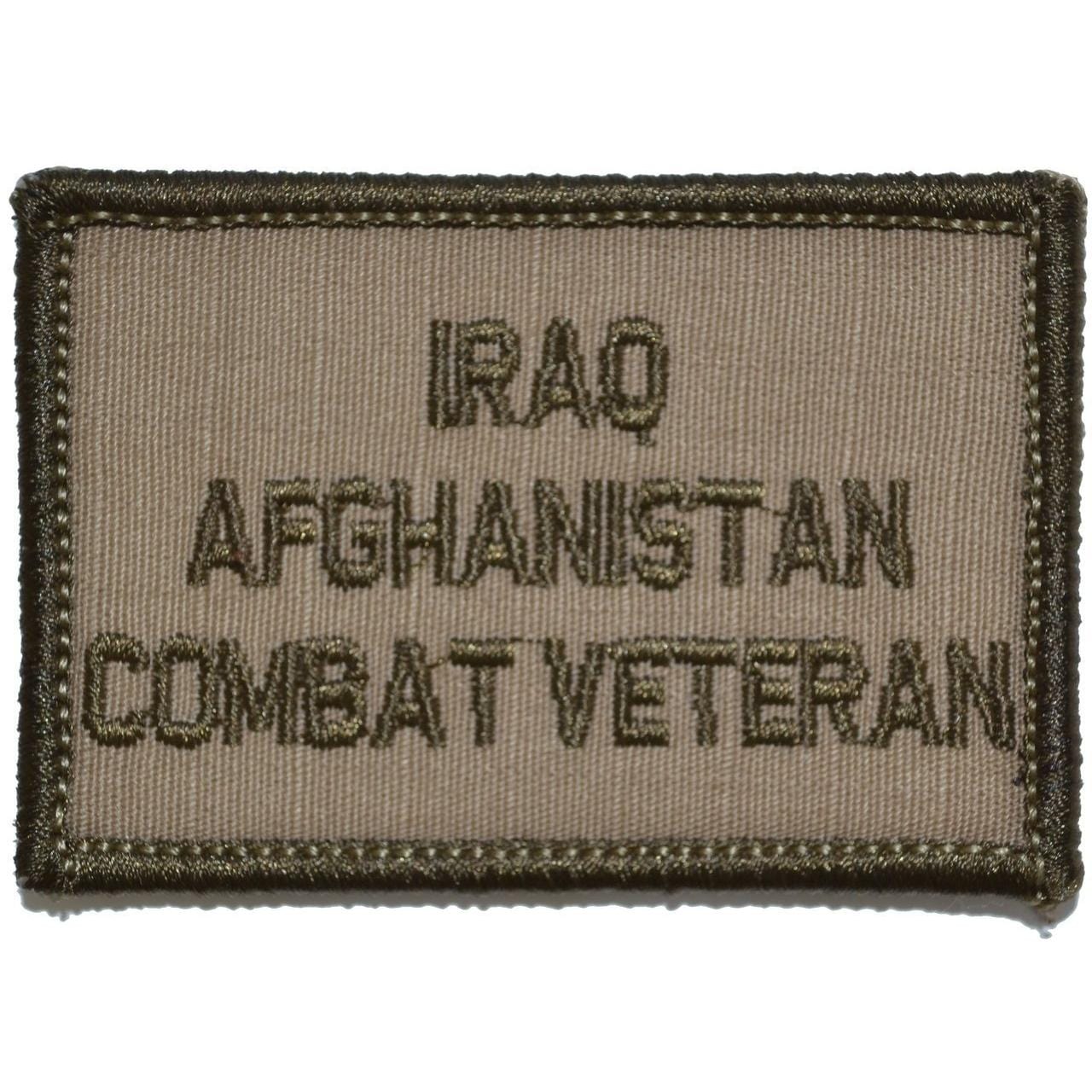 Iraq Afghanistan Combat Veteran - 2x3 Patch
