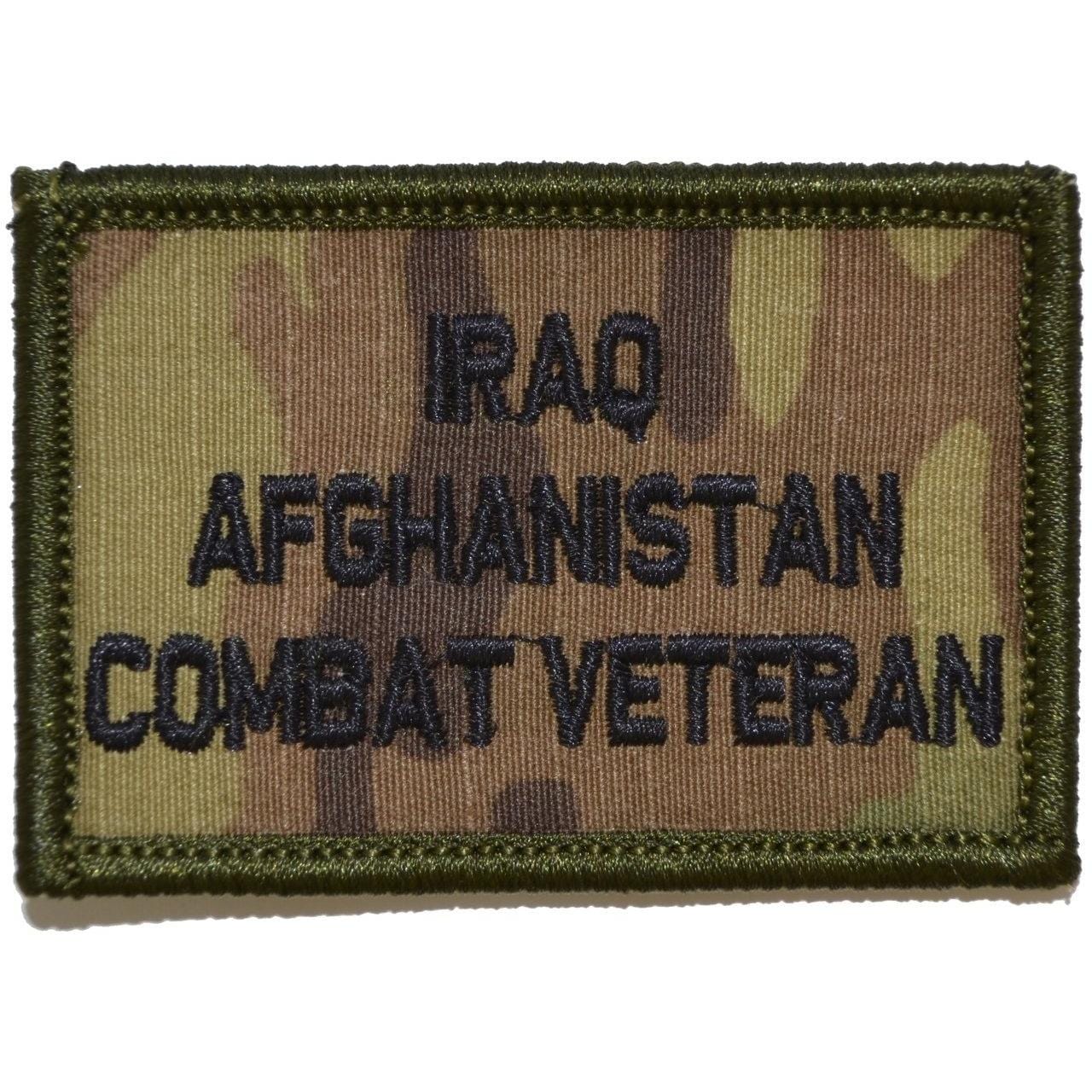 Iraq Afghanistan Combat Veteran - 2x3 Patch