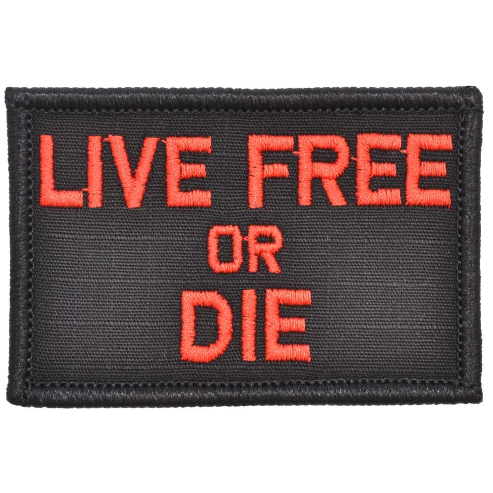 Live Free Or Die - 2x3 Patch