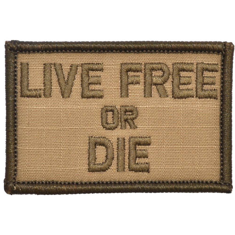 Live Free Or Die - 2x3 Patch