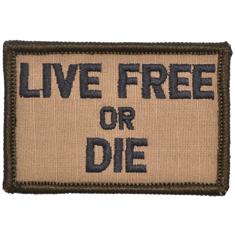 Live Free Or Die - 2x3 Patch