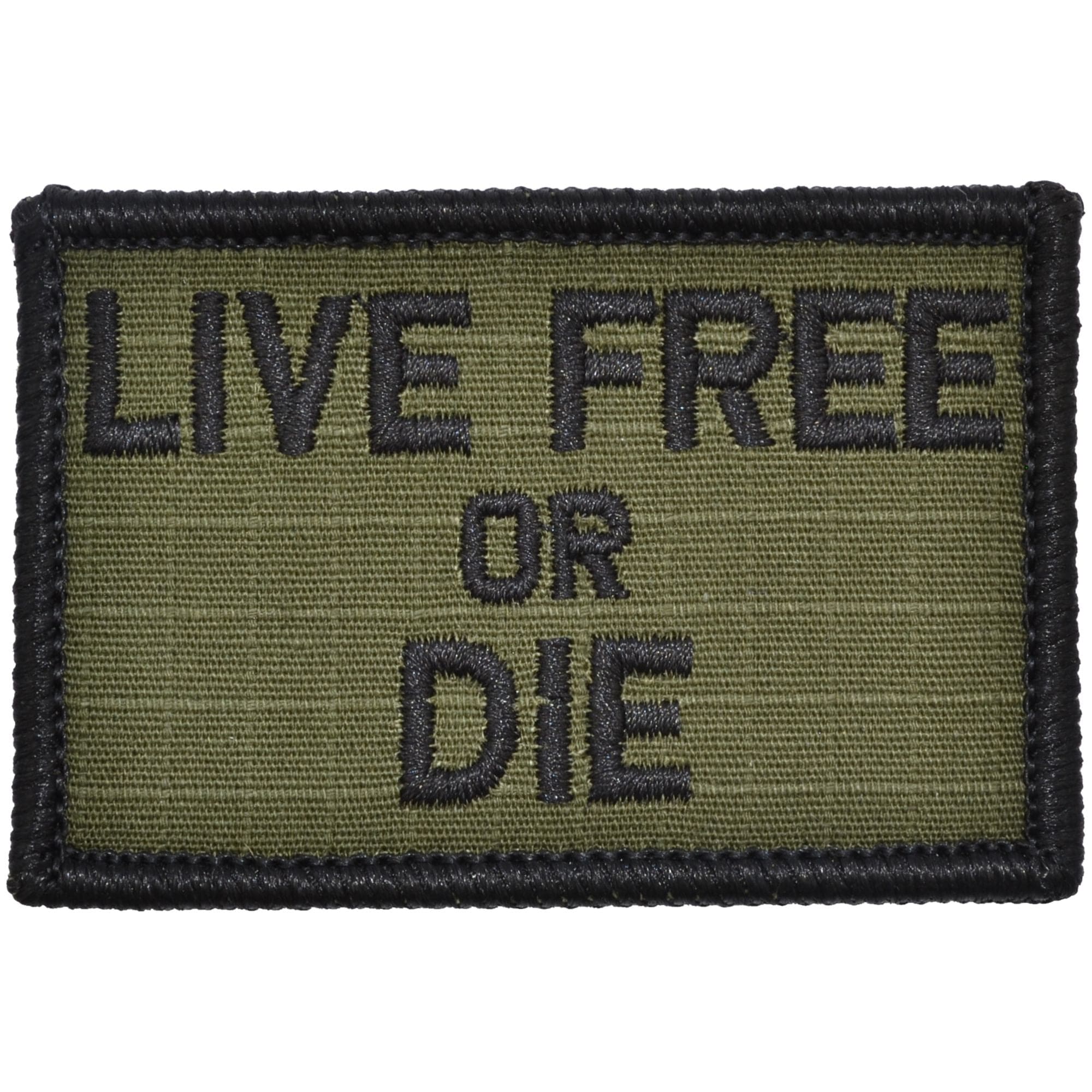 Live Free Or Die - 2x3 Patch