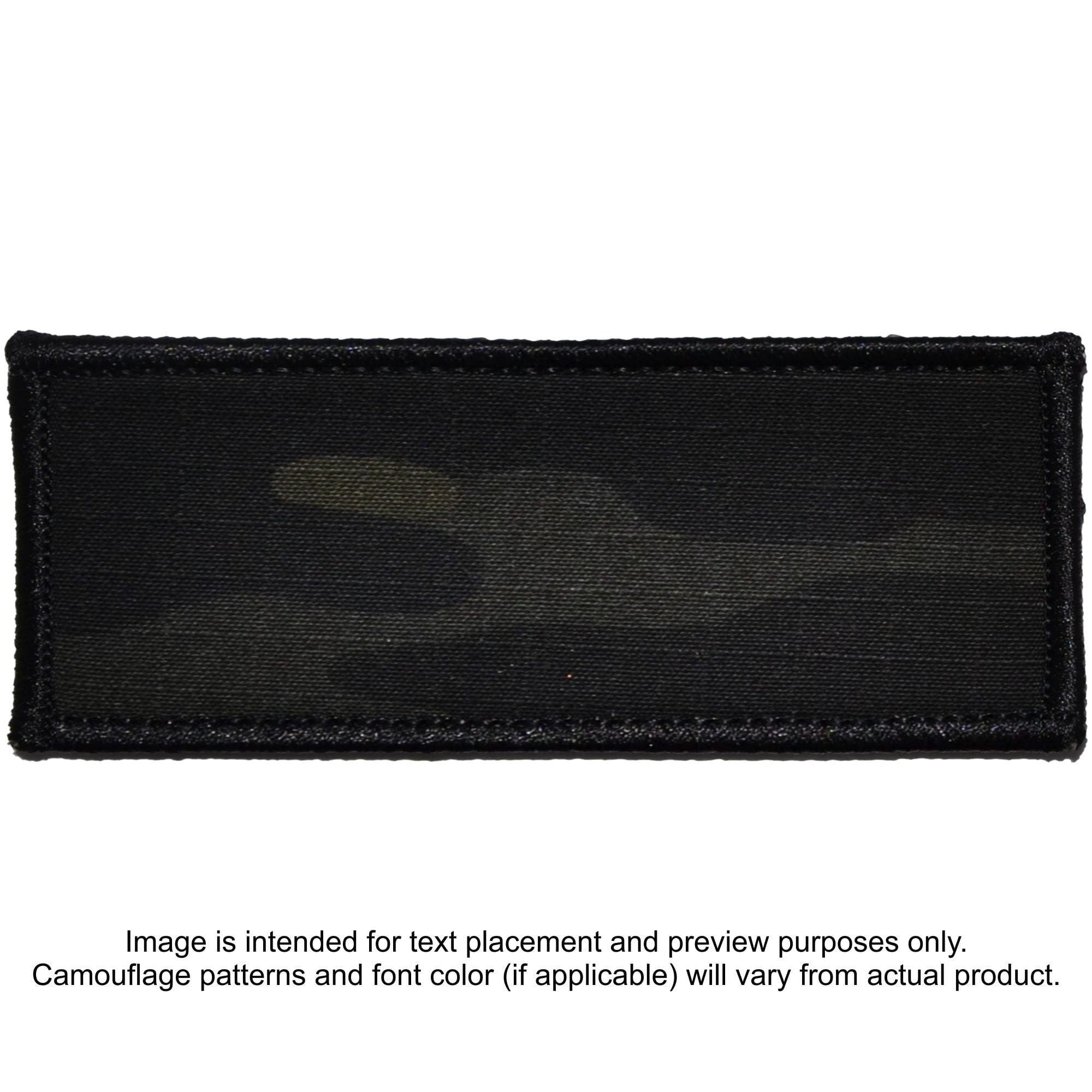 Custom Plate Carrier Text Patch - 4x10