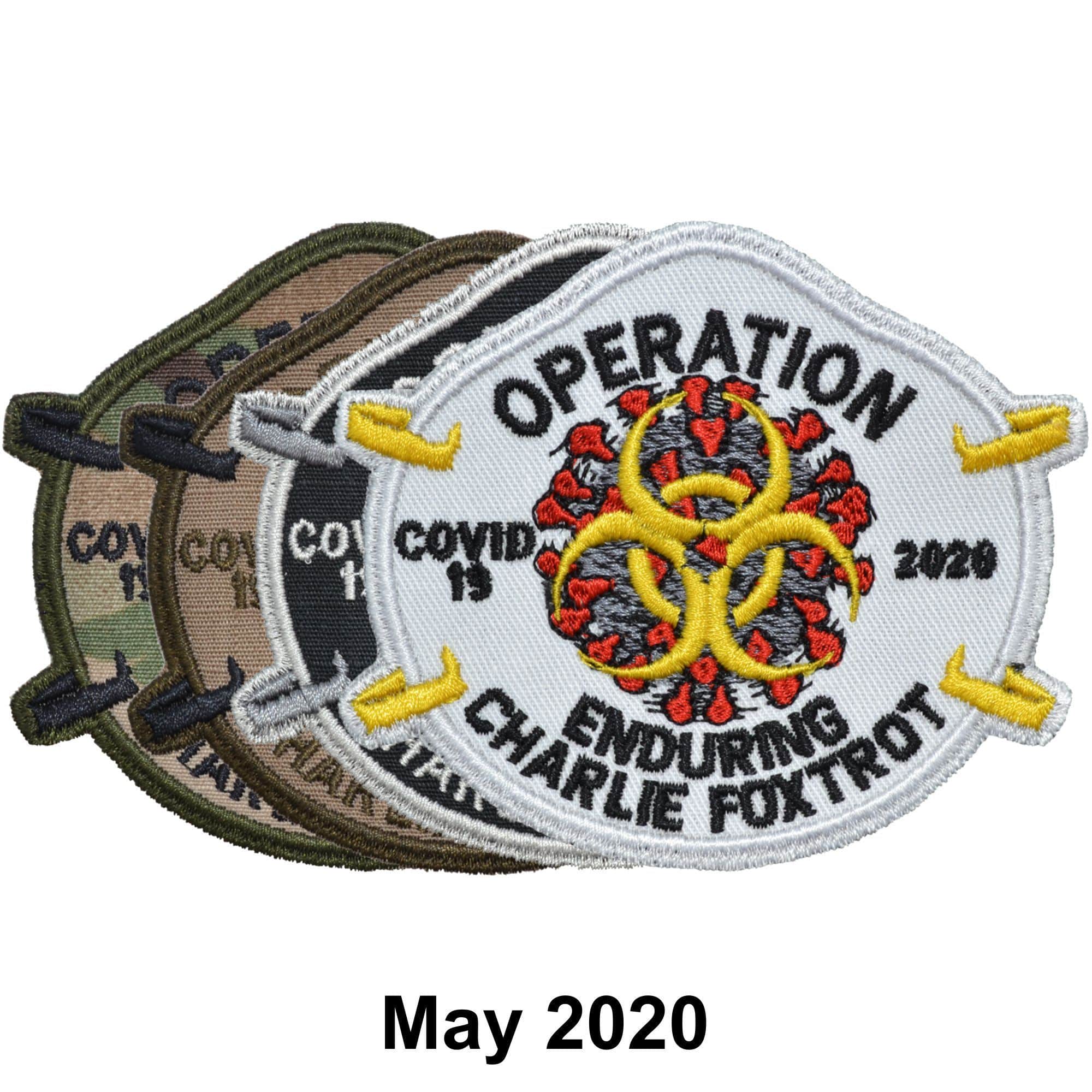 Tactical Gear Junkie Patches Operation Enduring Charlie Foxtrot - May 2020 POTM - LIMITED EXTENSION