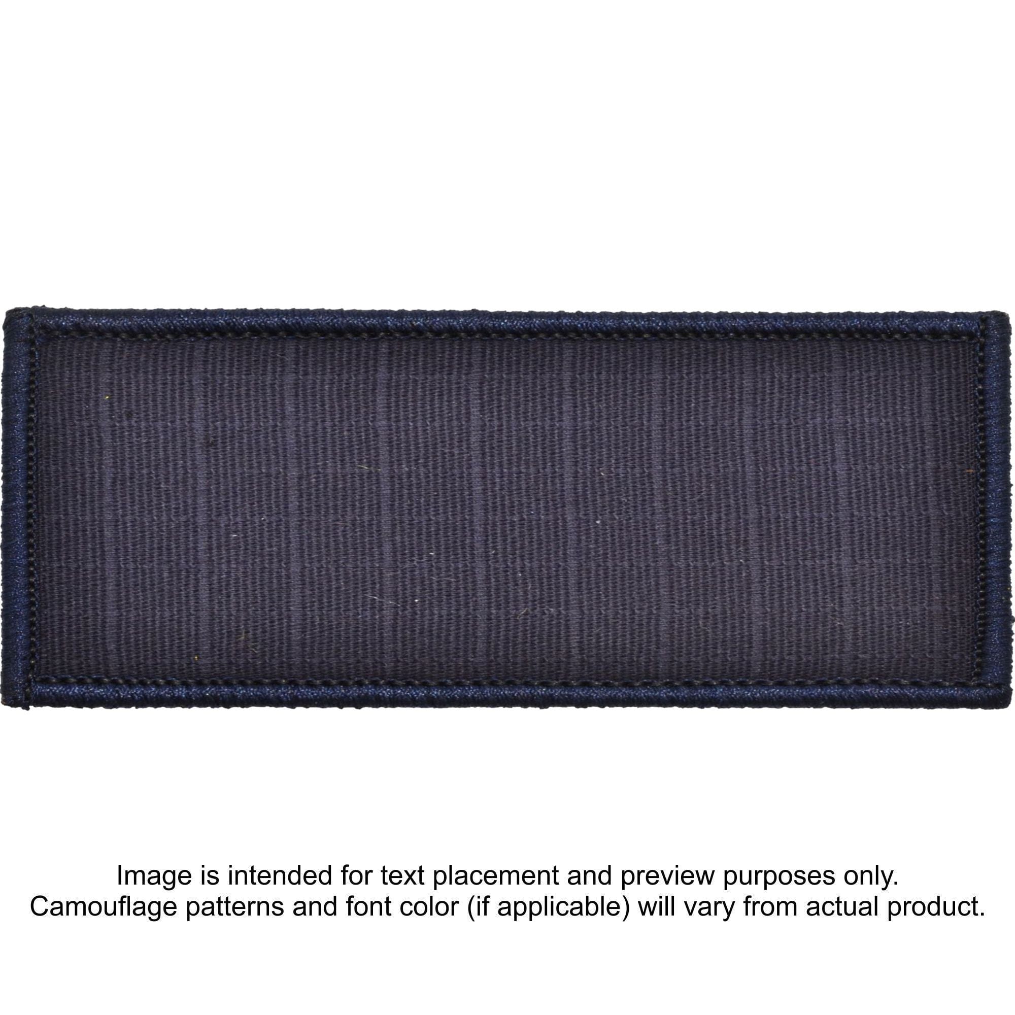 Custom Plate Carrier Text Patch - 4x10