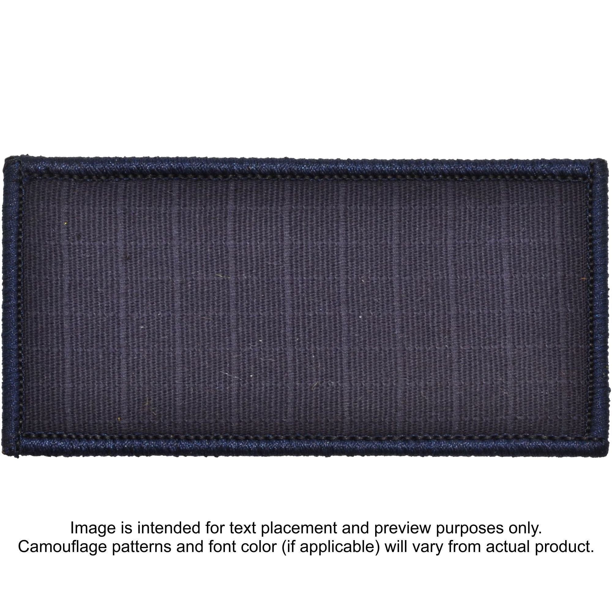 Custom Plate Carrier Text Patch - 4x8