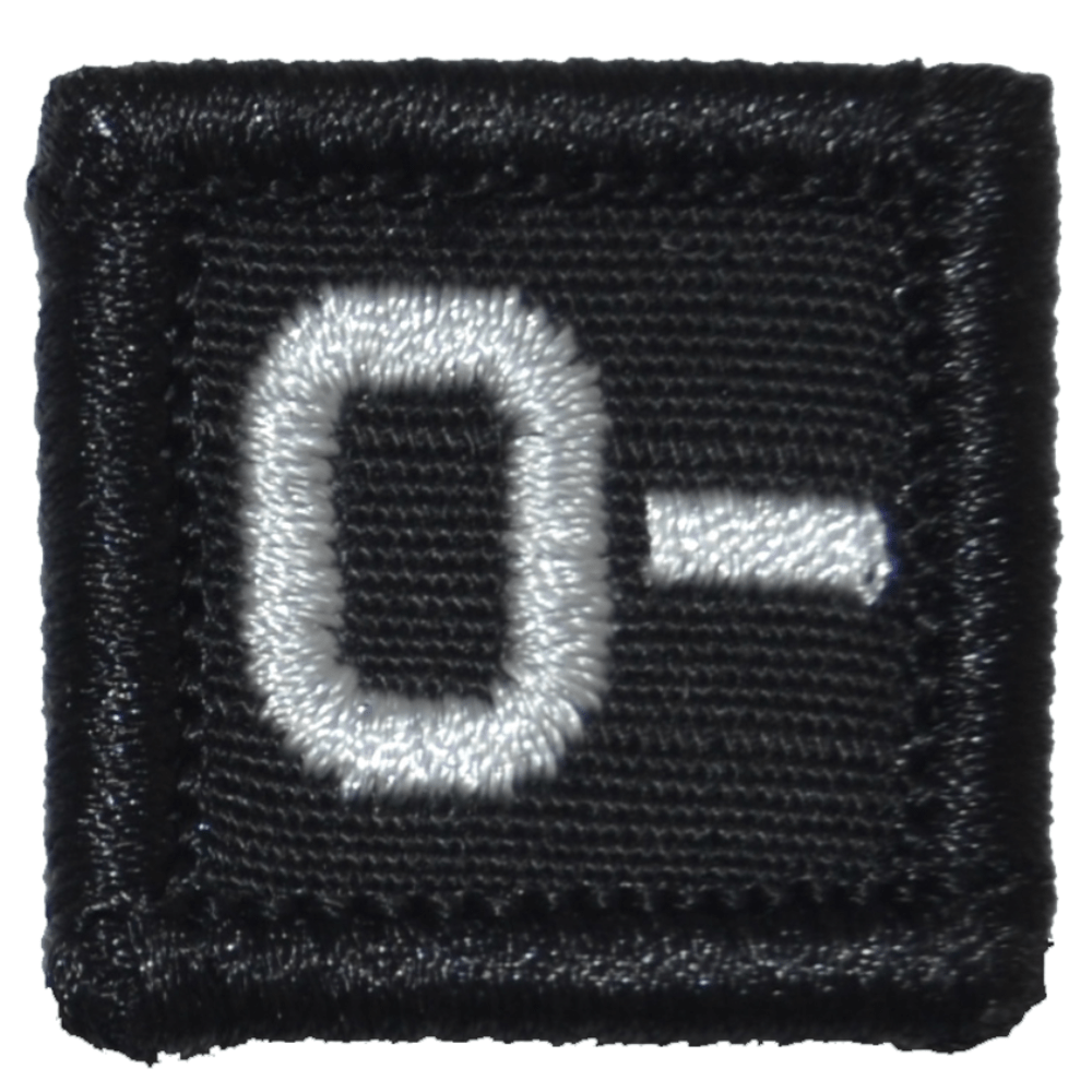 Blood Type O NEG - 1x1 Patch