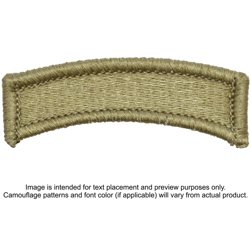 Custom Text Patch Fully Embroidered OCP - Tab