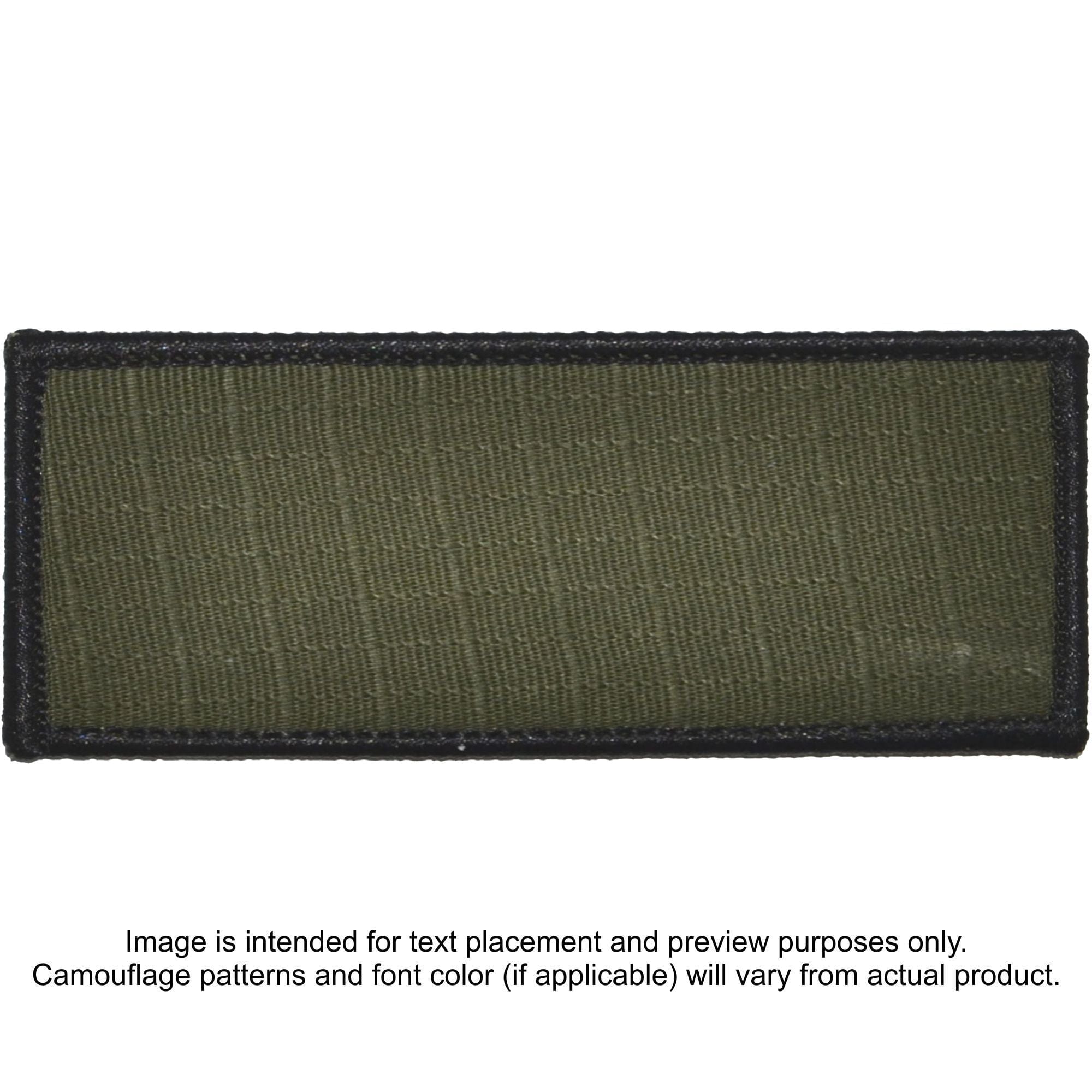 Custom Plate Carrier Text Patch - 4x10