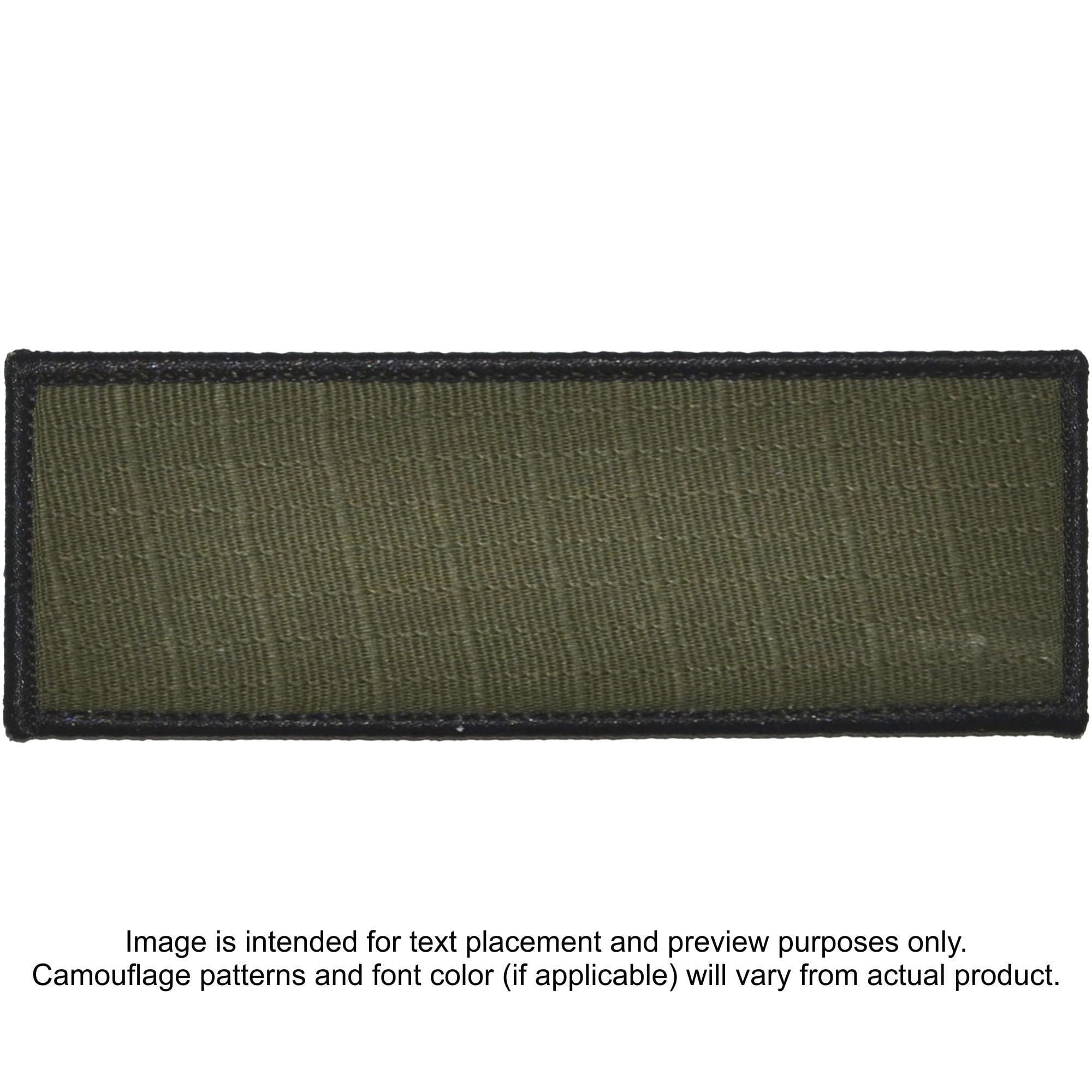 Custom Plate Carrier Text Patch - 4x11