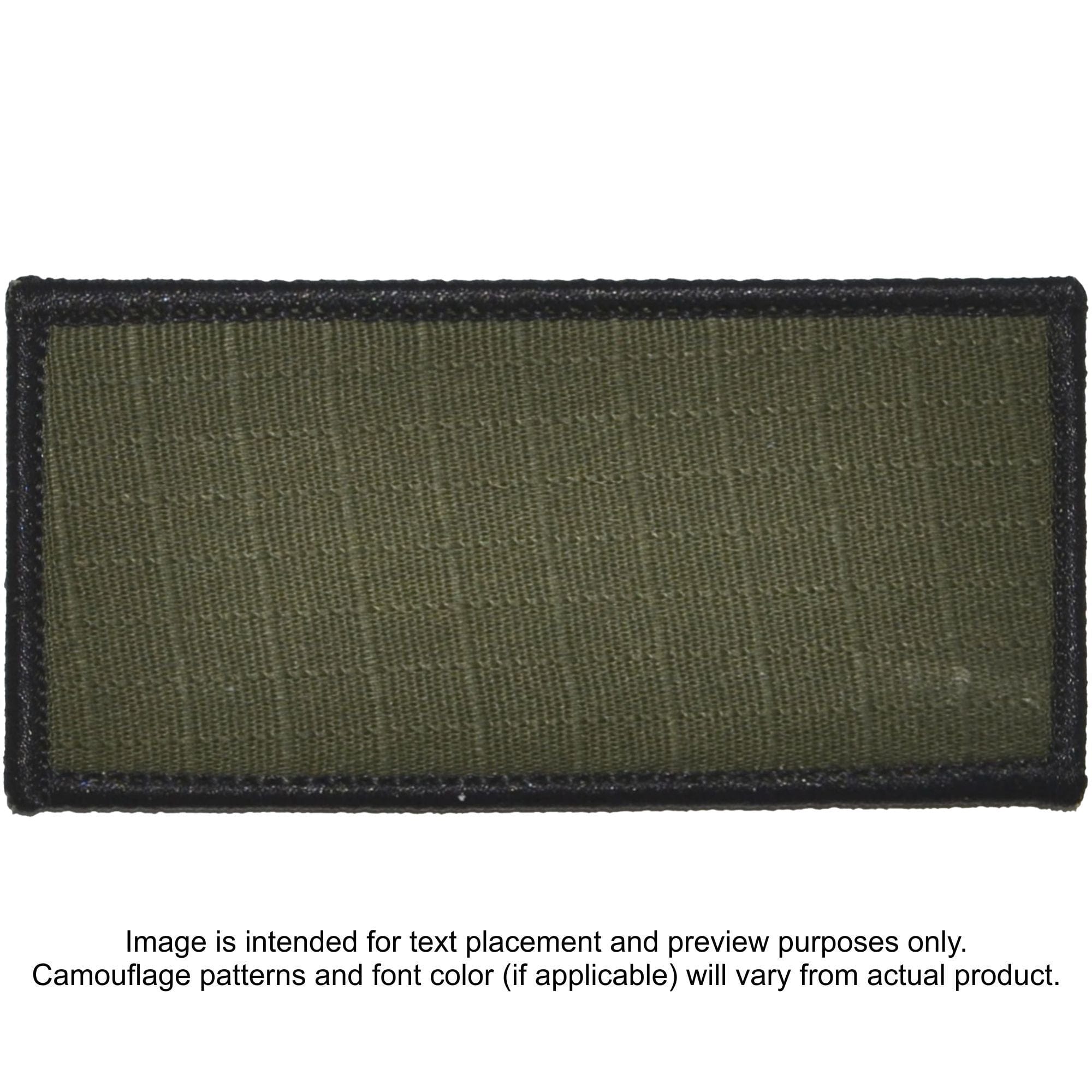 Custom Plate Carrier Text Patch - 4x8