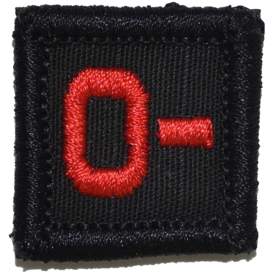 1x1 Blood Type Military / Patch (All Blood Types)