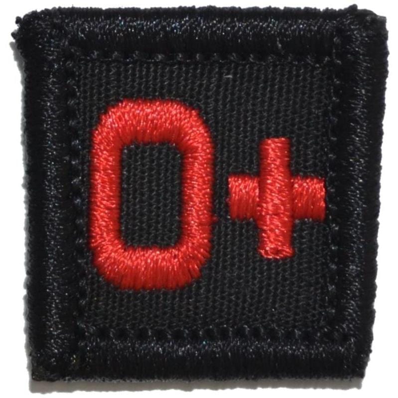 1x1 Blood Type Military / Patch (All Blood Types)
