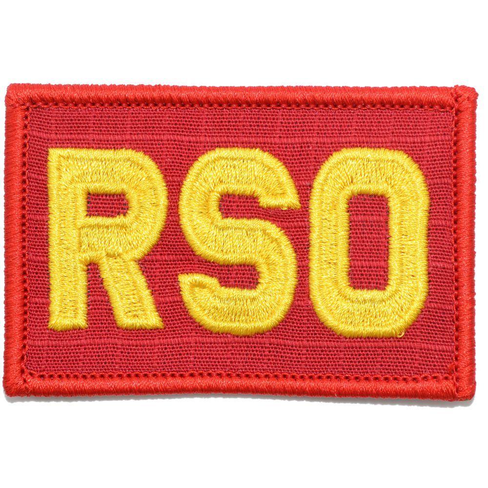 RSO - Range Safety Officer - 2x3 Patch