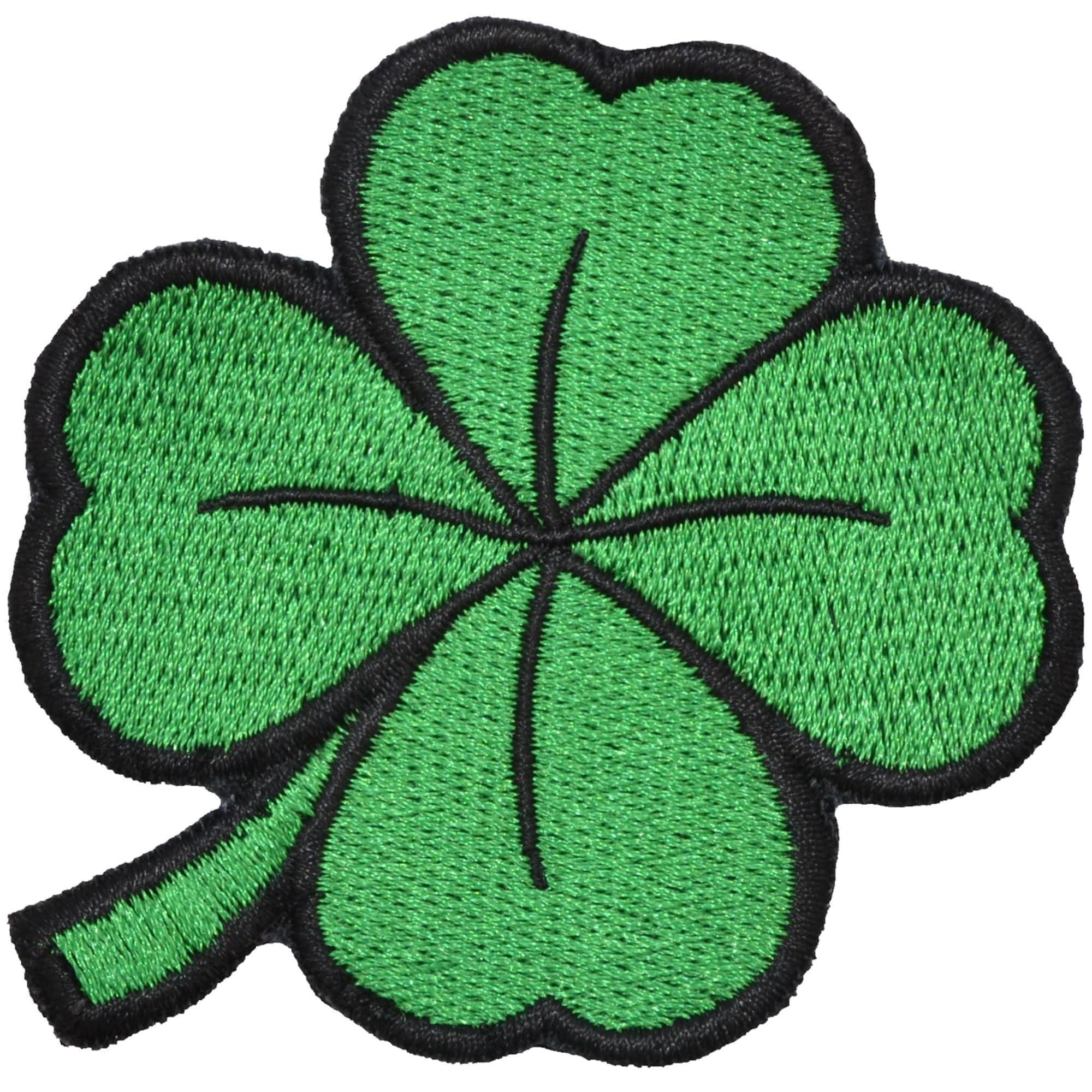 Shamrock Four Leaf Clover - 2.5x2.5 Patch