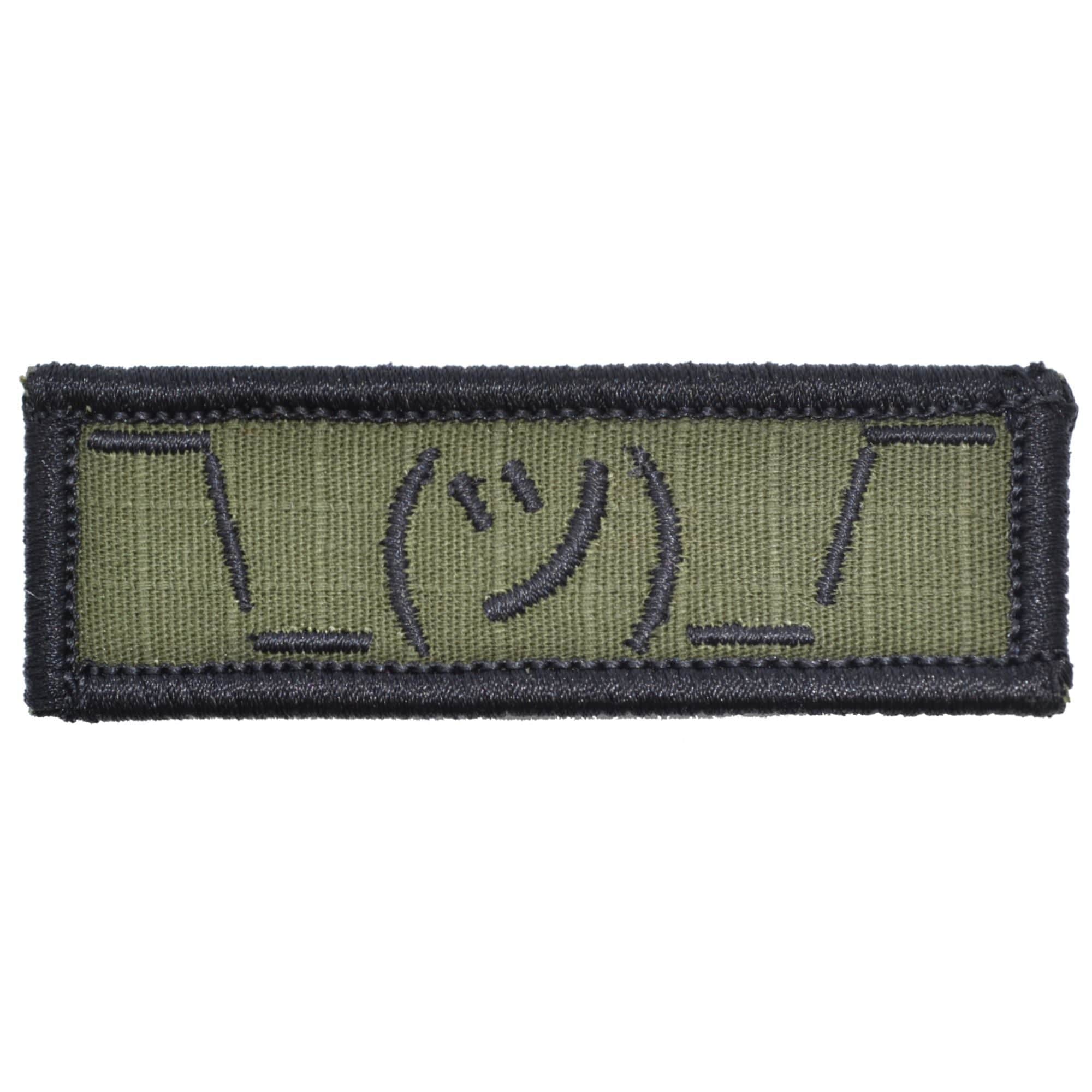 Shrug Emoji - 1x3 Patch