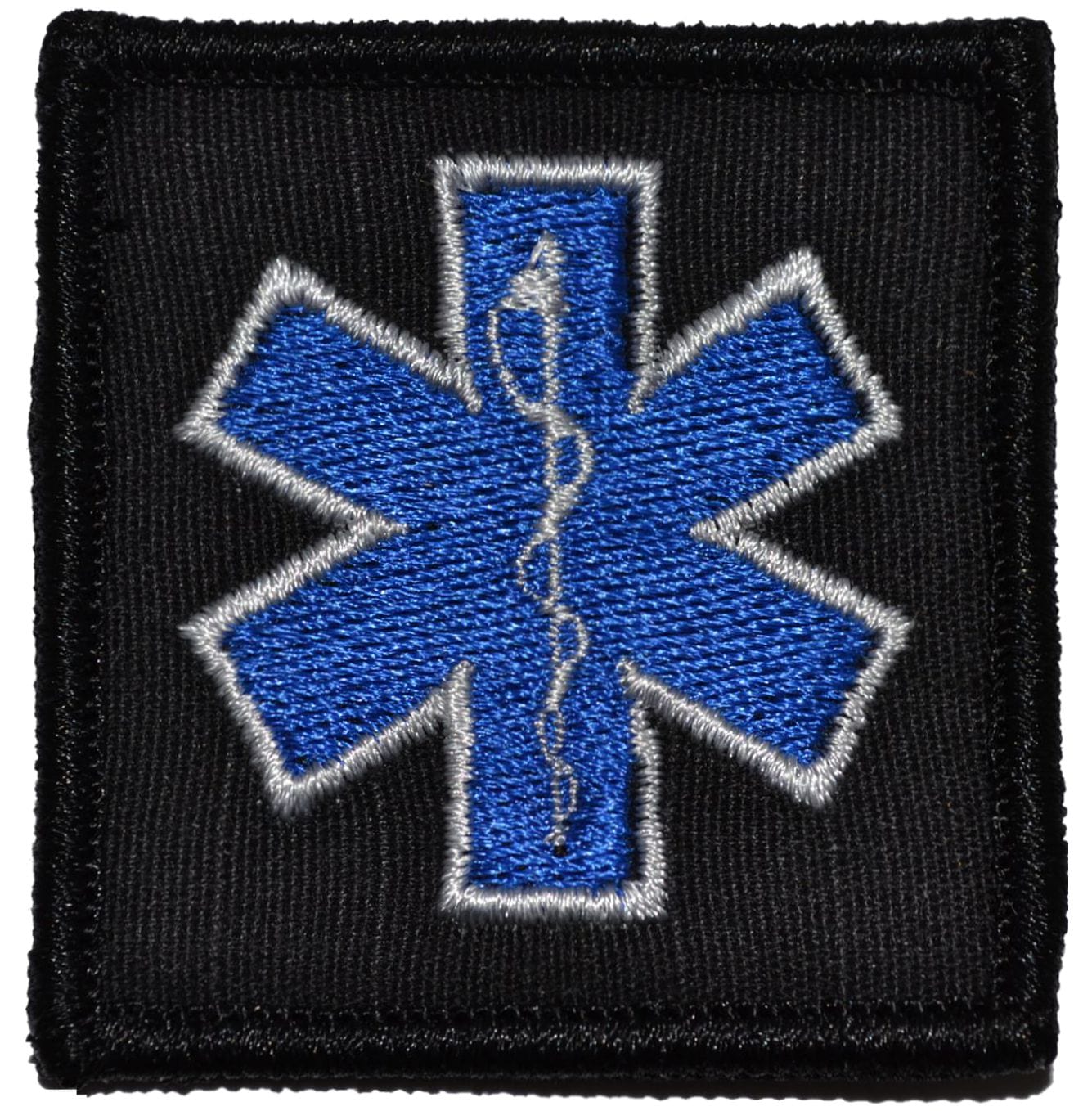 EMT Star of Life Caduceus - 2x2 Patch