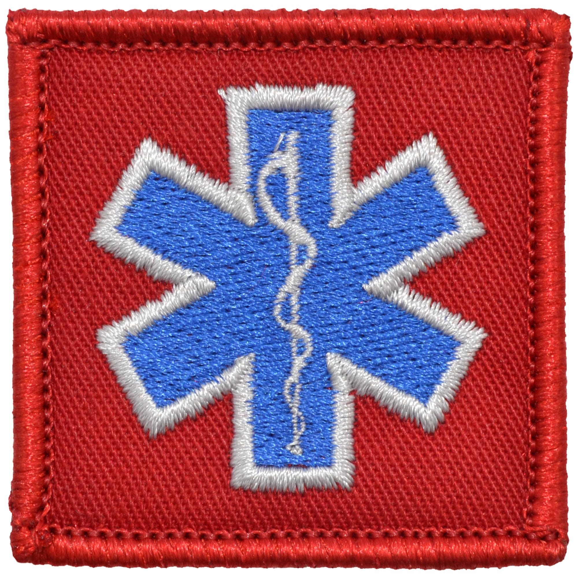 EMT Star of Life Caduceus - 2x2 Patch