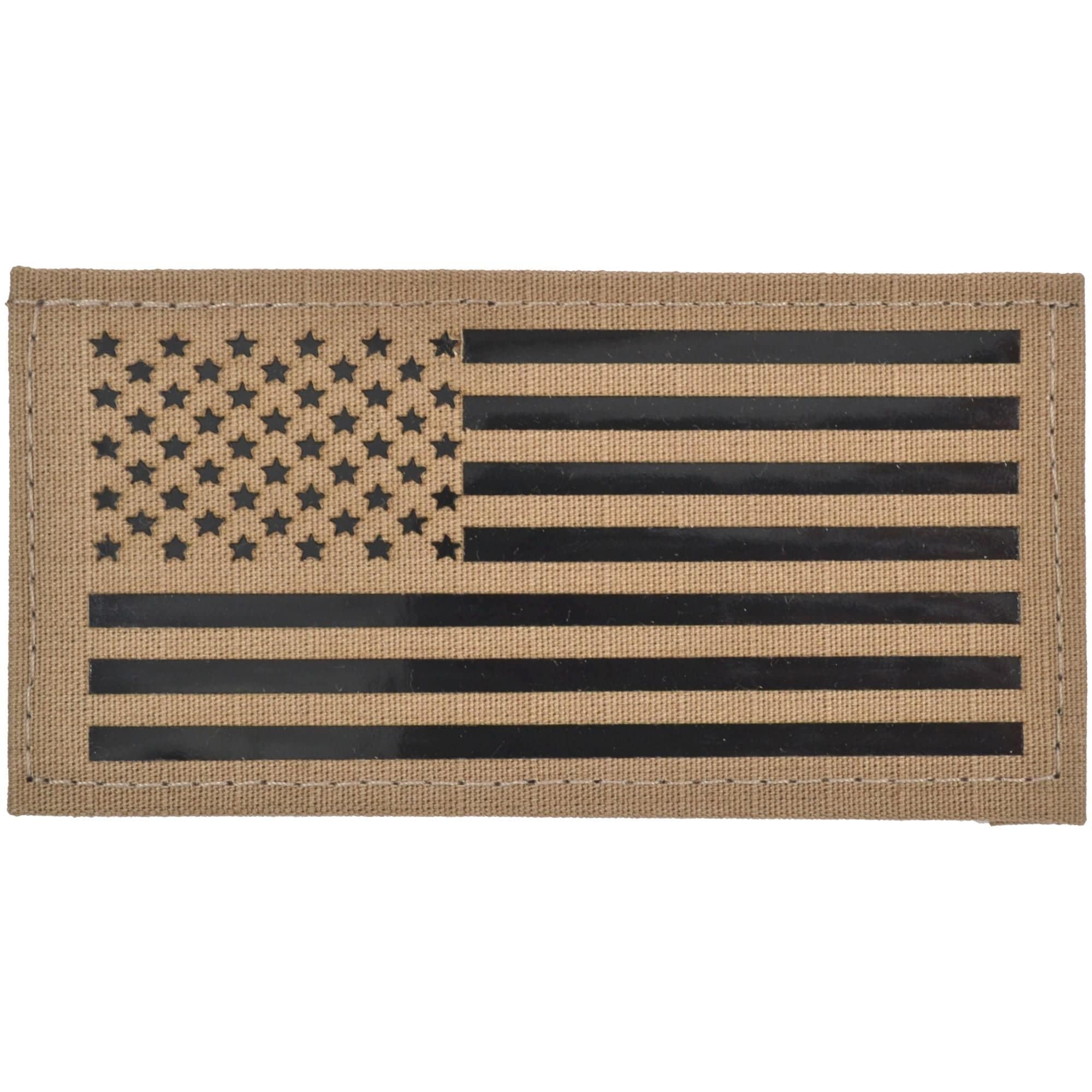 USA Forward Flag Laser Cut IR/Reflective/Non-reflective/Glow-In-Dark Graphic - 2x4 Patch