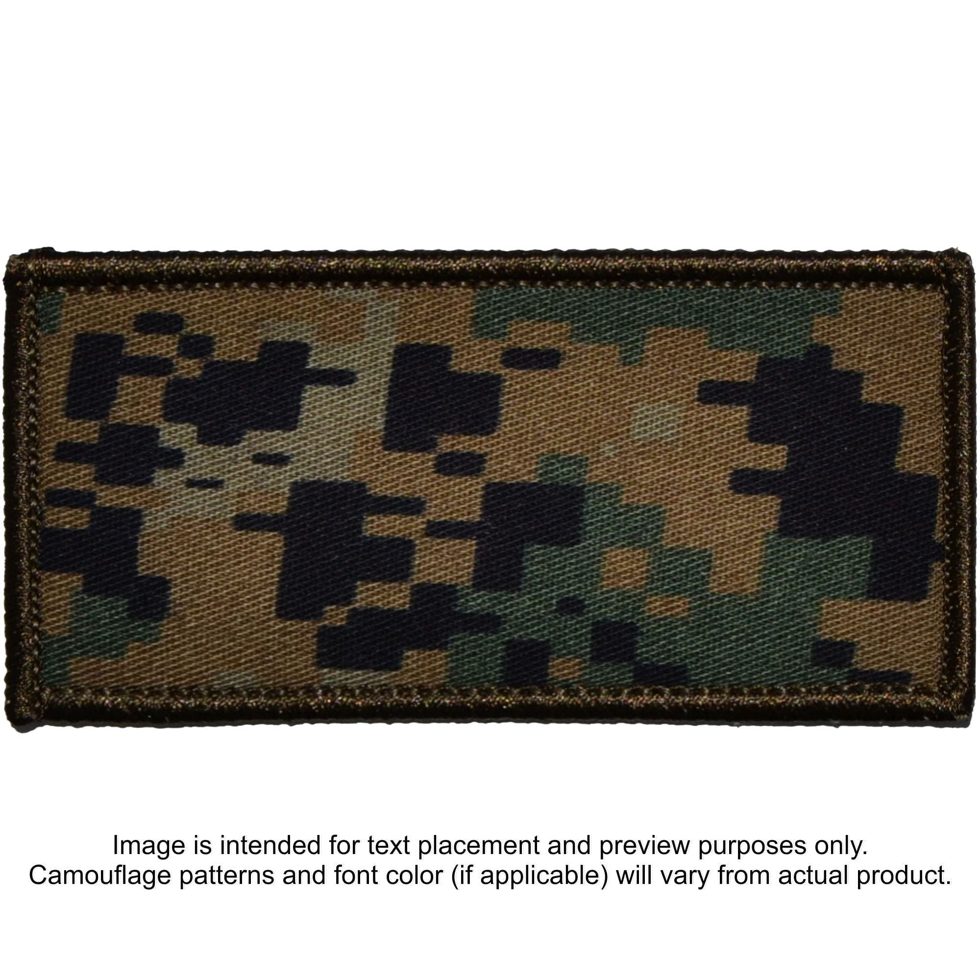 Custom Plate Carrier Text Patch - 4x8