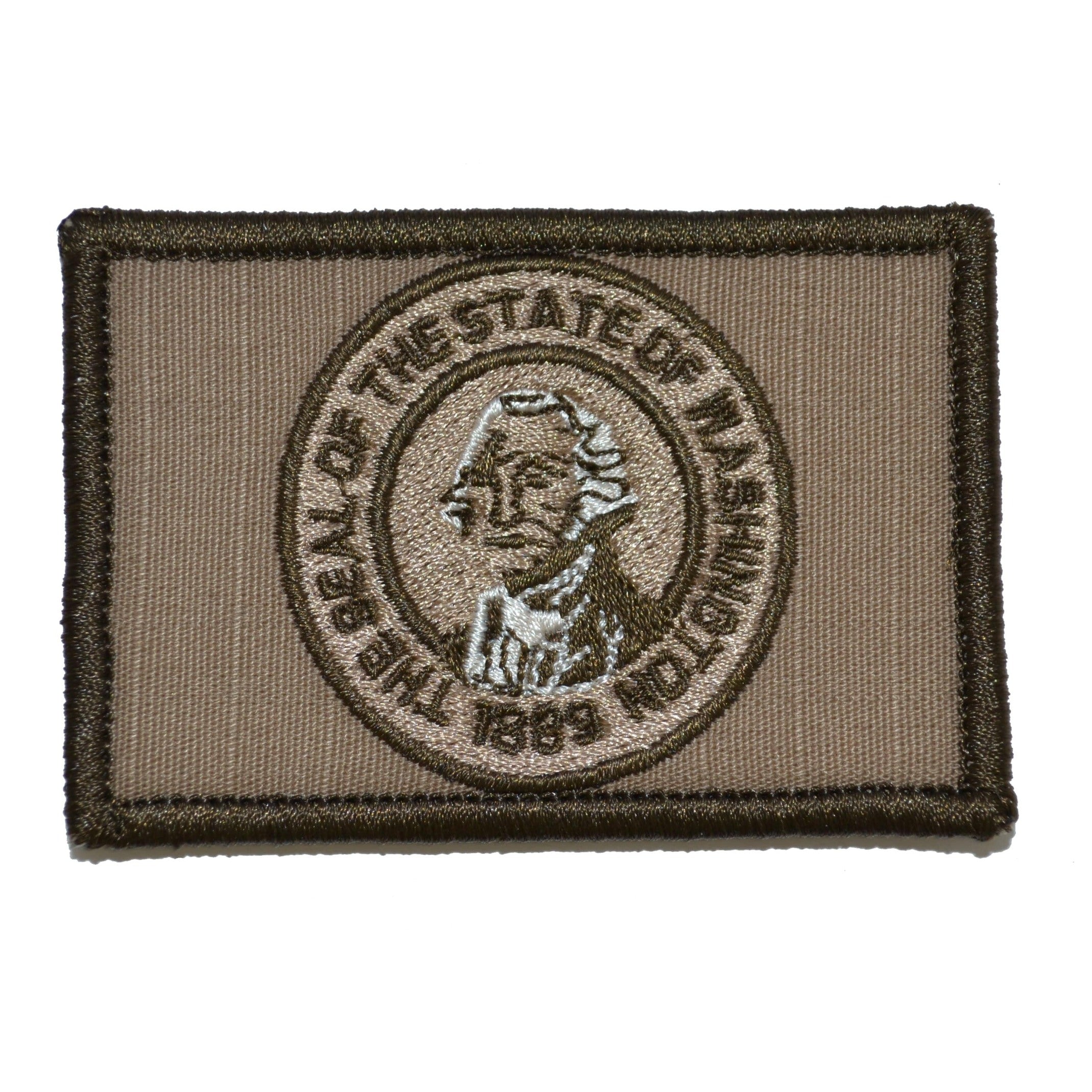 Washington State Flag - 2x3 Patch
