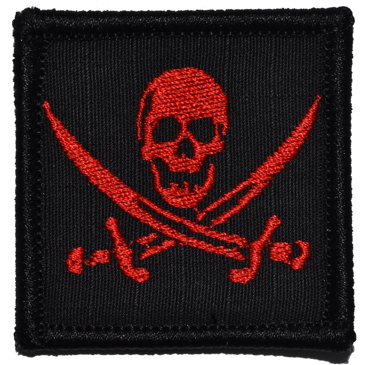 Pirate Jolly Roger - 2x2 Patch