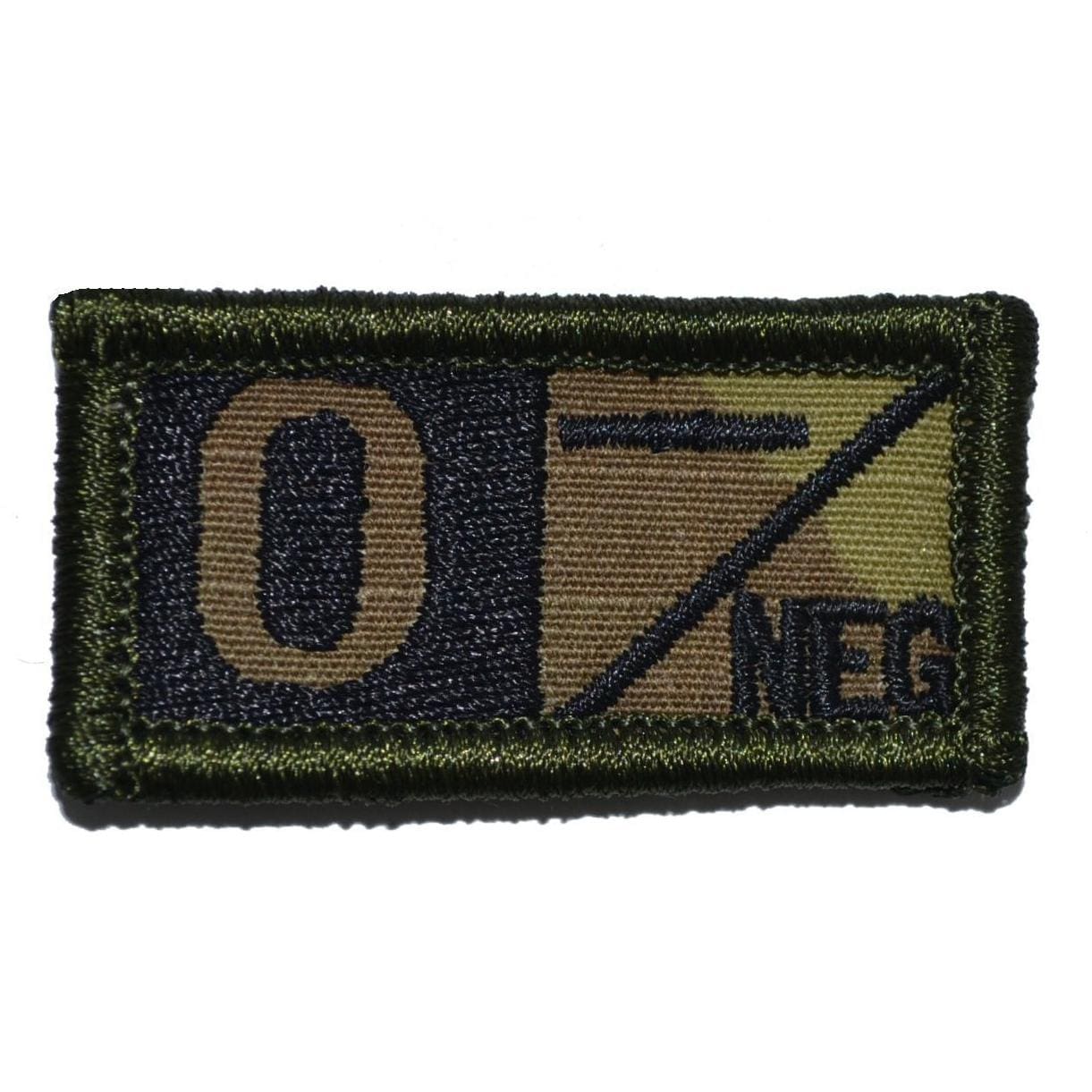 1x2 Blood Type Military / Patch (All Blood Types)