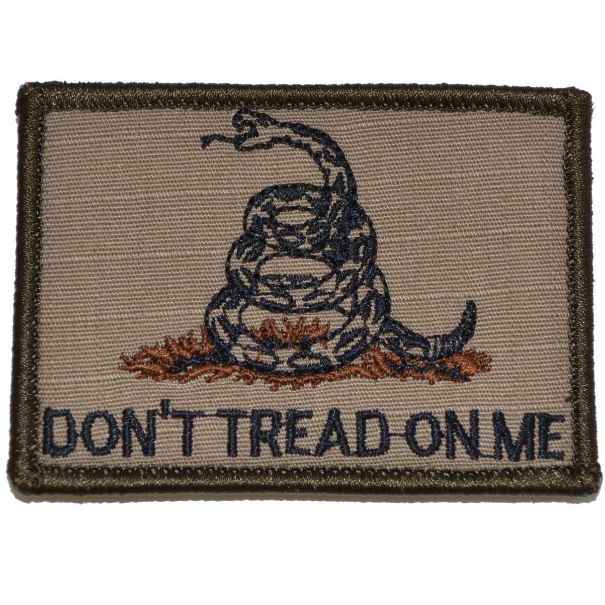 Don't Tread on Me Gadsden Snake - 2x3 Patch