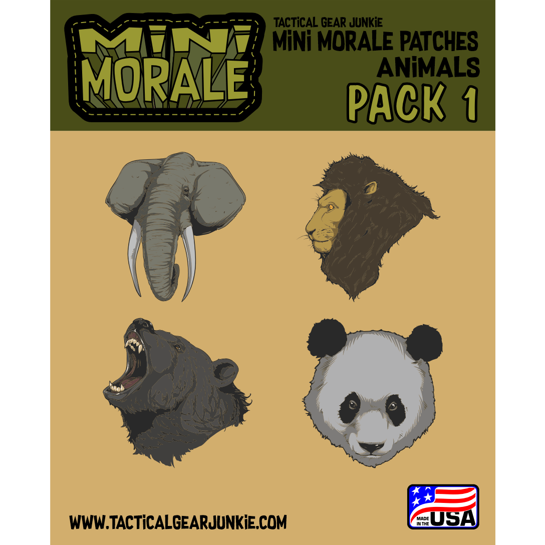 Mini Morale - Animals Patch Pack 1